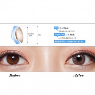 Blossom 3Con Pink(月拋)